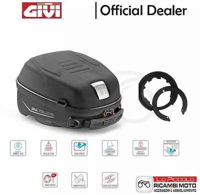 BF71 +ST605C Tank Bag Tanklock GIVI Kawasaki Z 650 Rs 2022 • £131.17