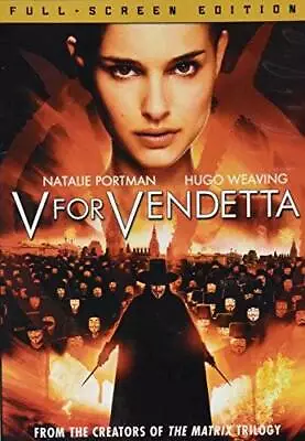 V For Vendetta - DVD - VERY GOOD • $4.71