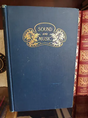 ANTQ_Sound And Music_Rev. J.A. Zahm_1892_HC_1st Edition_Very Good • $49.99