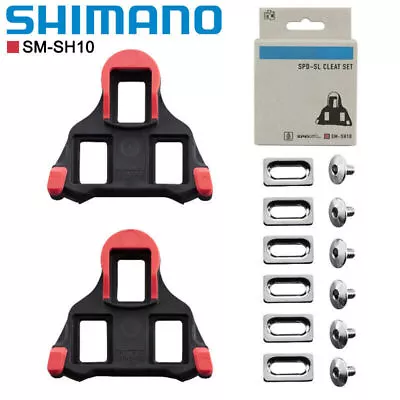 SHIMANO SPD-SL Clipless Pedal Cleat SH10/SH11/SH12 0/2/6° Clip Cycling Shoe Part • $11.79