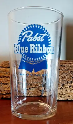 Vintage  Pabst Blue Ribbon Shell Glass • $9