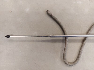 1930's 1940's Vintage Car Radio Antenna NEMCO Chrome With Black Spear Tip  • $79.99