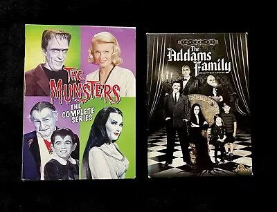 The Munsters: The Complete Series (DVD) And The Adams Family Dvd • $18