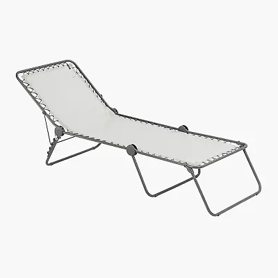 Sunlounger / Garden Lounger Siesta L Seigle Ii Lafuma Mobilier • £180.86