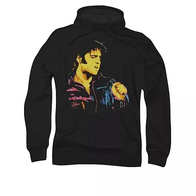 ELVIS PRESLEY NEON ELVIS Licensed Adult Pullover Hooded Sweatshirt Hoodie SM-3XL • $49.95