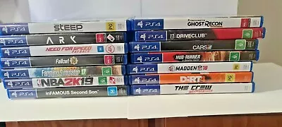 Assorted PS4 Games Used All Working  • $15