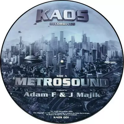 Adam F & J Majik - Metrosound (Vinyl) • £10.50