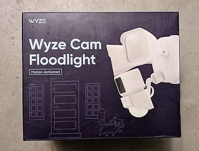 WYZE Outdoor Floodlight Security Camera WYZEC3FL - White • $58.99