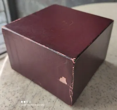 Rare ... Original Vintage Patek Philippe Outer Box Dark Maroon.. • $99