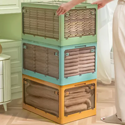 $39.99 • Buy Foldable Movable Stackable Large Storage Wardrobe Box