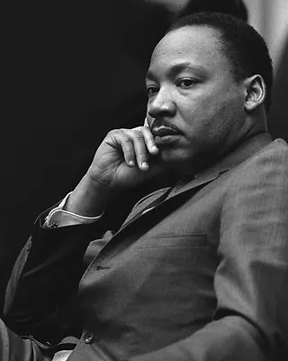 Civil Activist MARTIN LUTHER KING JR Glossy 8x10 Photo Historical Poster • $5.49