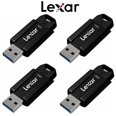 $12.95 • Buy USB 3.1 Lexar Flash Drive 32GB 64GB 128GB 256GB JumpDrive S80 Memory Stick