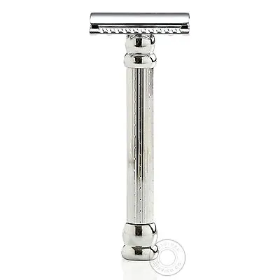 Merkur 47C Double Edge DE Polished Chrome Safety Razor - Long Handle • £42.95