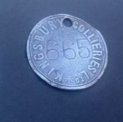 £5.99 • Buy Kingsbury. ...alloy   .    Colliery Miners Pit Check