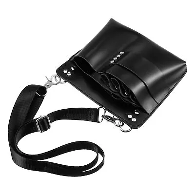 Barber Hairstylist Tools Storage Waist Belt Scissor Apron Belt PVC • $20.22