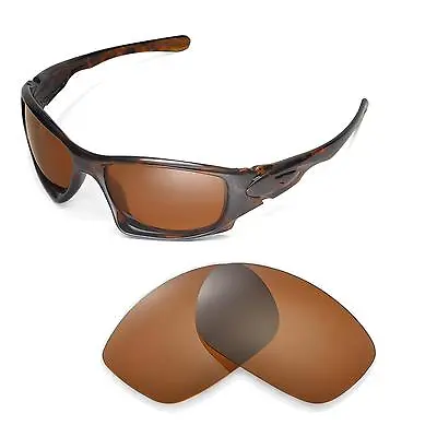 New Walleva Polarized Black Replacment Lenses For Oakley Ten Sunglasses • $16.99