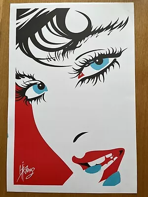 Kii Arens Madonna Poster Print 80s Nagel Inspired • $69.99