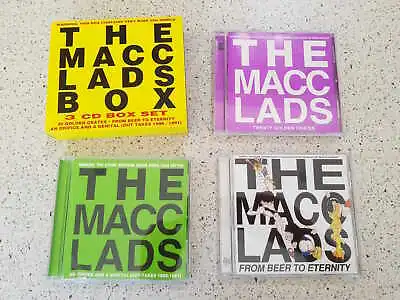 £57.84 • Buy The Macc Lads 3 CD Box Set 20 Golden Crates From Beer To Eternity Orifice Rare