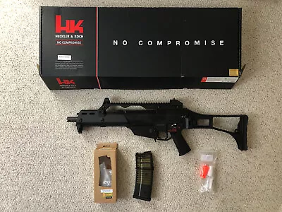 VFC Gas Blowback G36C V2 AIRSOFT With Box Magazine & Lube TESTED & WORKS • $449.99