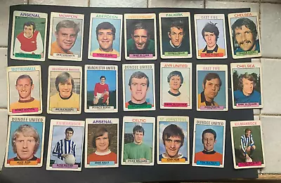 28 X Different Scottish A & BC Footballer Cards Purple Backs 1971/72 • £5.71
