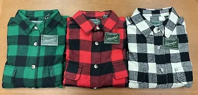 Adirondack Mountains Buffalo Plaid Flannel Shirt • $45.99