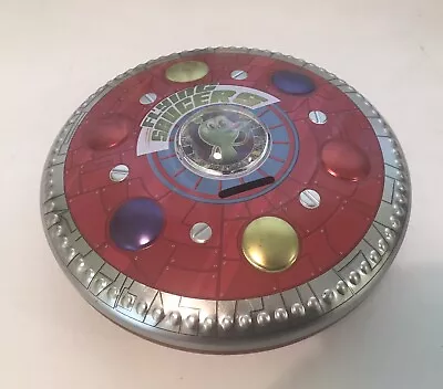 UFO Flying Saucer Tin Money Box • £10