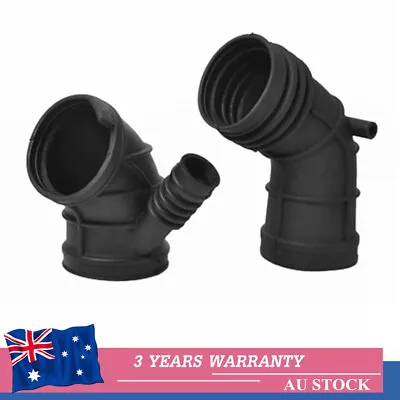 $46.69 • Buy 2x Throttle Body Air Intake Boot Hose Set For BMW E46 M54 325Ci 325i 2.5L 330 Z3