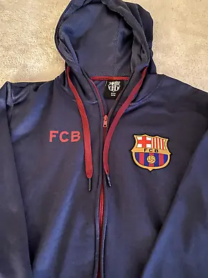 Barcelona Football Club Barca Hoodie Sweatshirt Mens Size Medium FCB • $17.99