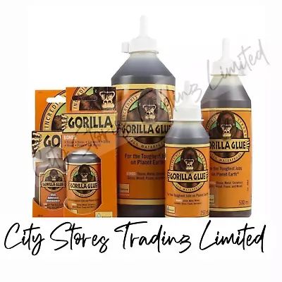 Gorilla All Purpose Glue For Wood Plastic Metal Glass - Toughest Glue! Diy B2 • £31.74