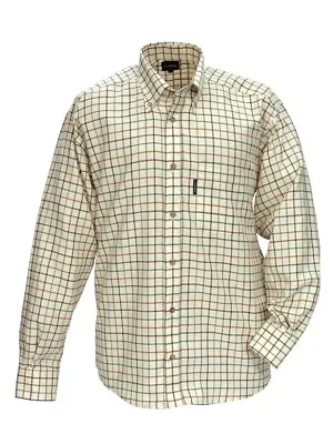 Mens Le Chameau Woodbridge Shirt - Khaki  • £60