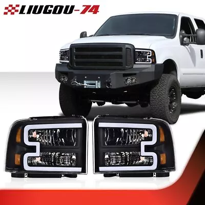 Fit For 2005-2007 Ford F250 F350 F450 Super Duty Conversion LED Headlights • $80.98