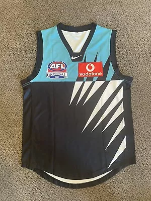 Port Adelaide Power Reproduction 2004 GF Guernsey Jumper Jersey Byron Picket • $200