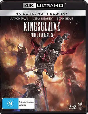 Kingsglaive: Final Fantasy XV   (4K UHD) New & Sealed  New & Sealed • $29.98