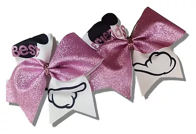 Best Friends Mickey Hands Cheer Hair Bow Set  • $25