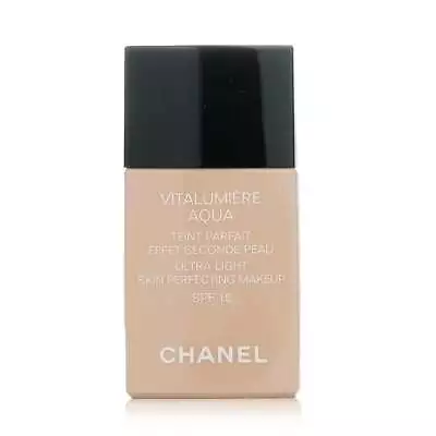 Chanel Vitalumiere Aqua Ultra Light Skin Perfecting Make Up Sfp 15 -  40 Beige • $76.91