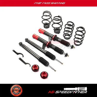 Coilovers Struts Shock Suspension Kits For VW Jetta Golf GTI R MK6 Adj Height • $224.19