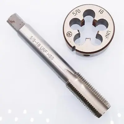 US Stock HSS 5/8-18 UNF Tap & 5/8-18 UNF Die Right Hand • $19.40