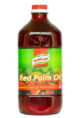 Unifresh Pure Red Palm Oil 2 Litre • £11.49