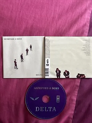 Delta By Mumford & Sons (CD 2018) ONLY DISC COVER & LEAFLET. NO CASE. FREE 📮 • £1.80