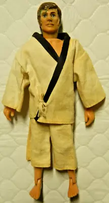 Mego Action Jackson Action Figure 8  Type 1 Metal Joints Articulated Karate Gi • $38.99