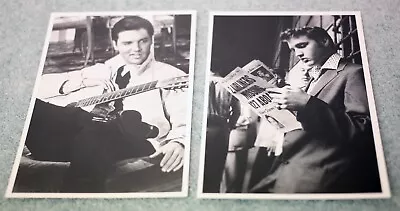 Elvis Presley Original Vintage Black & White Pictures-14.3cm X 10.5cm • $14.99