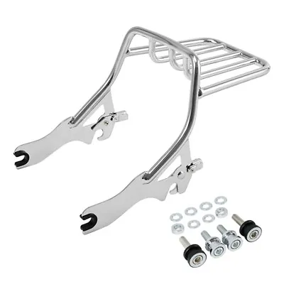 Two-Up Luggage Rack & Docking Kit Fit For Harley Softail Heritage Classic 18-23 • $119.98