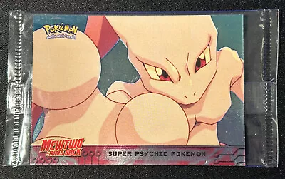 SEALED Pokemon Card Super Psychic Pokemon Mewtwo Strikes Back Holo Promo Topps • $14.99