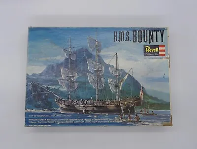$74.99 • Buy Vintage Revell British H.M.S Warship Bounty 1/170 Scale Plastic Model