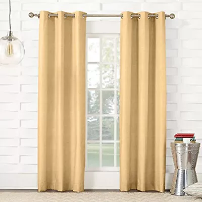 Sun Zero Randall Thermal Insulated Energy Efficient Grommet Curtain Panel 40  X • $22.60