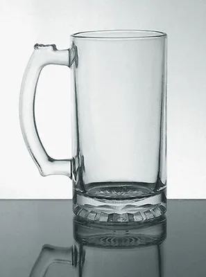 Personalised Engraved Glass Tankard Birthday 18th 21st 30th In Silk Lined Box LH • £10.99