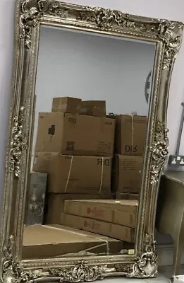 Large Floor Standing/wall Mounted Champagne Mirrors W122 X H185 X D9 Cm.  • £240