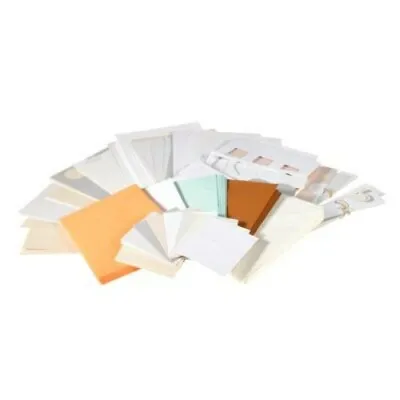 QVC Bumper Pack Fancy Aperture 7x5  Cards & Envelopes + Tags (over 160 Pieces) • £15