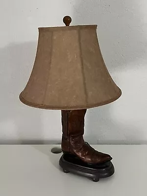 Vintage Cowboy Boot Lamp • $105