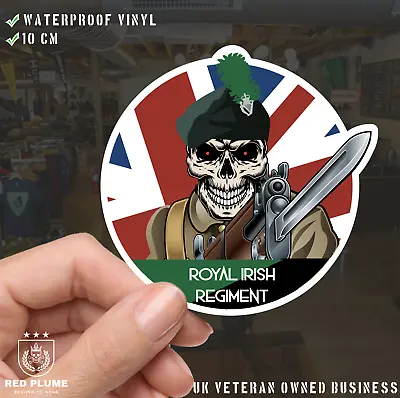 Royal Irish Regiment Vinyl Fix Bayonets Sticker • £3.80